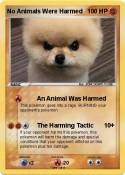 No Animals Were