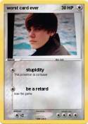worst card ever