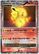 PIKACHU DE FEU