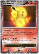 Fire Pikachu