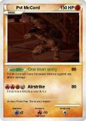 Pvt McCord