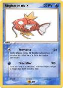 Magicarpe niv X
