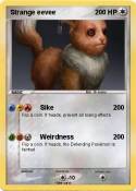 Strange eevee