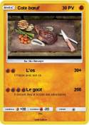 Cote bœuf