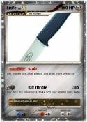 knife