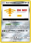 Bad internet