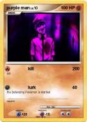 purple man