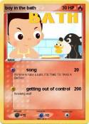 boy in the bath