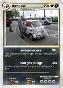 dumb car