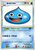 gluant bleu