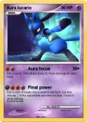 Aura lucario
