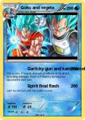 Goku and vegeta