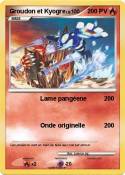 Groudon et Kyog