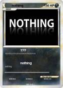 nothing