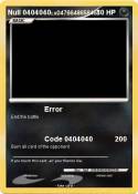Null 0404040
