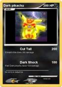 Dark pikachu