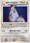 Myst's Zangoose