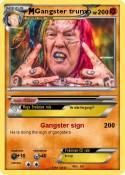 Gangster trump