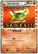 Ninja Pikachu