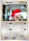 santa dog