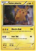 Ashes pikachu
