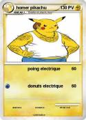 homer pikachu