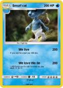 Smurf cat