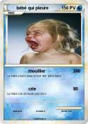 bébé qui pleure