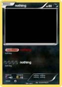 nothing