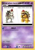 cereal when