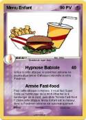 Menu Enfant