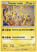 Thunder cookie