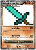 herobrine sword