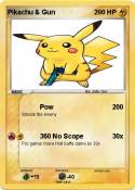 Pikachu & Gun