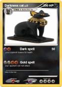 Darkness cat