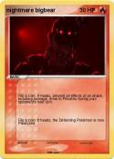 nightmare bigbe