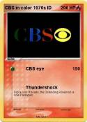 CBS in color