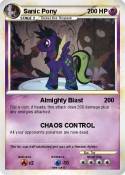 Sanic Pony