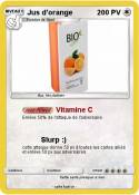 Jus d'orange