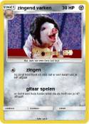 zingend varken