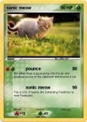 sonic meow