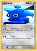  chao sonic