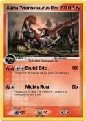Alpha Tyrannosa