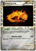 blazing roar