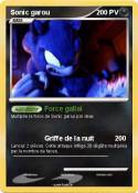 Sonic garou