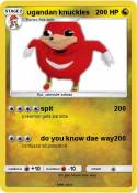 ugandan knuckle
