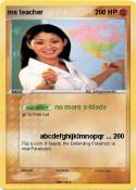 ms teacher