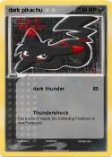 dark pikachu