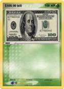 $100.00 bill