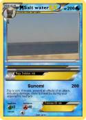 Salt water
